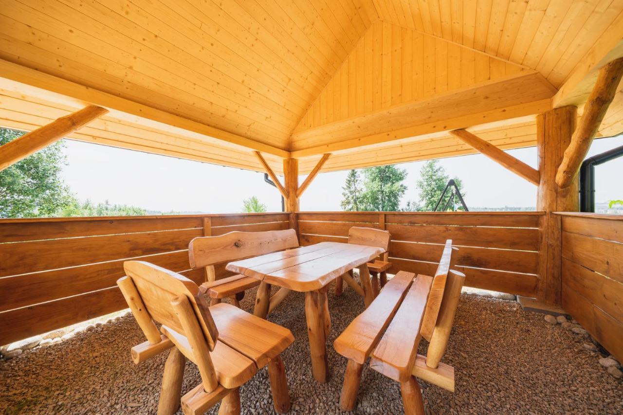Domki Gorce Klikuszowa Sauna Jacuzzi Exterior foto