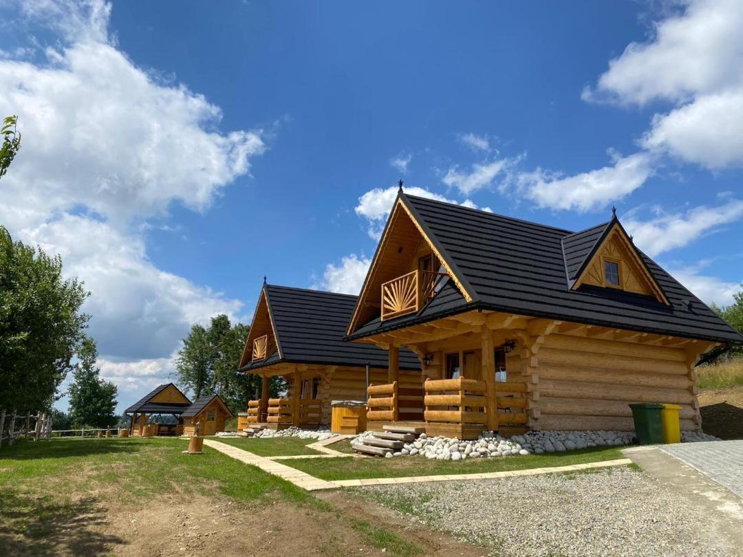 Domki Gorce Klikuszowa Sauna Jacuzzi Exterior foto